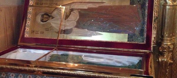 Punerea în raclă a Fericitei Agafia Maranciuc Punerea în raclă a Fericitei Agafia Maranciuc - Sputnik Moldova