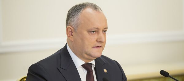 Президент Игорь Додон - Sputnik Moldova-România