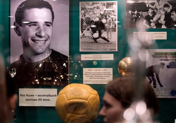 Открытие выставки История отечественного футбола в Санкт-Петербурге - Sputnik Молдова