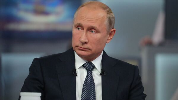 Прямая линия с президентом России Владимиром Путиным - Sputnik Moldova