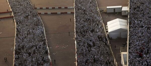 Паломники близ Мекки, Саудовская Аравия - Sputnik Молдова