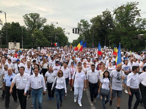 Miting PSD - Sputnik Moldova-România