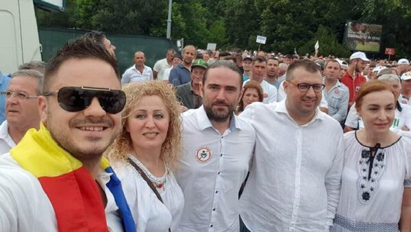 Manifestație PSD - Sputnik Moldova-România