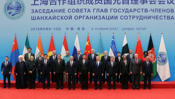 Президент РФ В. Путин на саммите ШОС в Китае. День второй - Sputnik Moldova-România