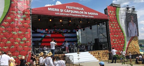 Festivalul Mierii și Căpșunilor la Sadova - Sputnik Moldova