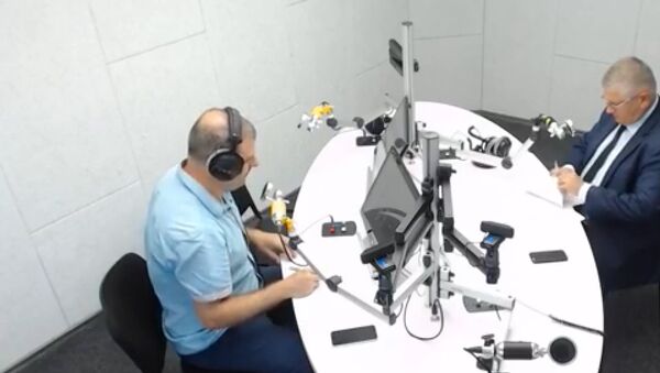 Vicedirectorul Serviciului Vamal Iurie Ceban în studioul radio Sputnik Moldova - Sputnik Moldova