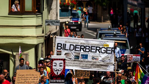 Proteste împotriva „grupului Bilderberg” - Sputnik Moldova