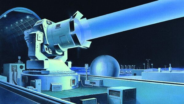 Soviet-ground based laser installation. Illustration by the Defense Intelligence Agency - Sputnik Moldova-România