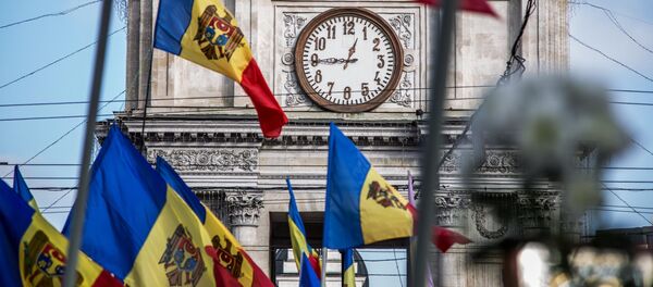 Акция протеста в Молдавии - Sputnik Молдова