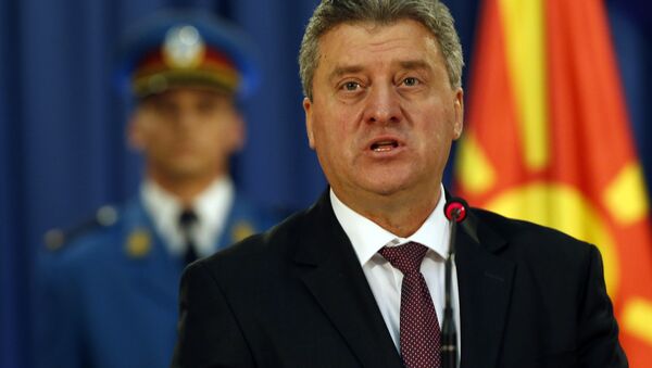 Macedonia's President Gjorge Ivanov - Sputnik Молдова