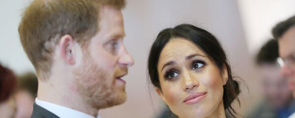 Принц Гарри и его невеста американская модель, актриса Меган Маркл - Sputnik Молдова
