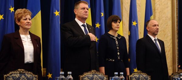 Klaus Iohannis și Laura Kovesi Klaus Iohannis și Laura Kovesi - Sputnik Moldova-România