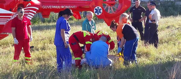 Intervenția aero-medicală SMURD la Cahul - Sputnik Молдова