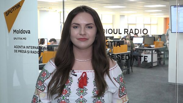 Jurnalista Tatiana Cebotari a îmbrăcat o ie și a spus cu mândrie de ce-și iubește țara - Sputnik Moldova