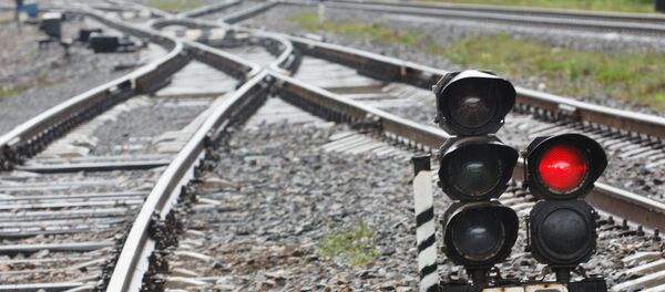 Железнодорожный светофор - Sputnik Молдова