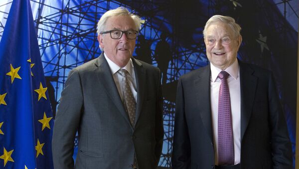 Jean-Claude Juncker și George Soros - Sputnik Moldova