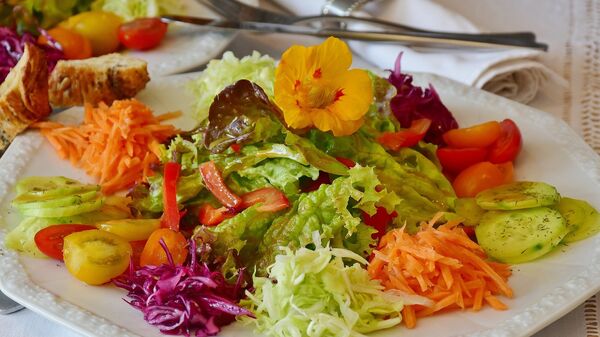 Салат из овощей, фото из архива - Sputnik Moldova