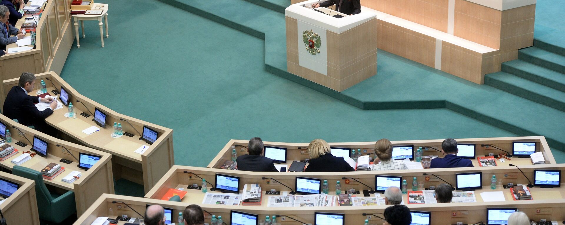 Ședință a Consiliului Federației al Rusiei - Sputnik Moldova-România, 1920, 22.02.2022