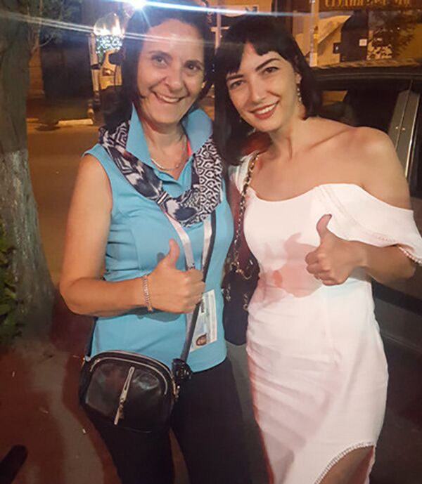 Габриэль Зеллвегер и Татьяна Чижикова - Sputnik Молдова