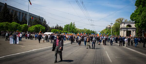 Протест 24 апреля 2016 - Sputnik Молдова