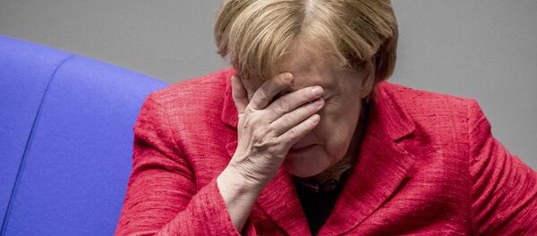 German Chancellor Angela Merkel attends a plenary session of German parliament Bundestag in Berlin, Tuesday, Nov. 21, 2017 German Chancellor Angela Merkel attends a plenary session of German parliament Bundestag in Berlin, Tuesday, Nov. 21, 2017 - Sputnik Moldova-România