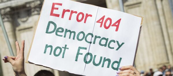 Протесты в центре Кишинева - Sputnik Молдова