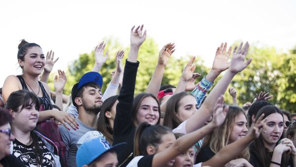 Зрители фестиваля Поколение будущего - Sputnik Молдова