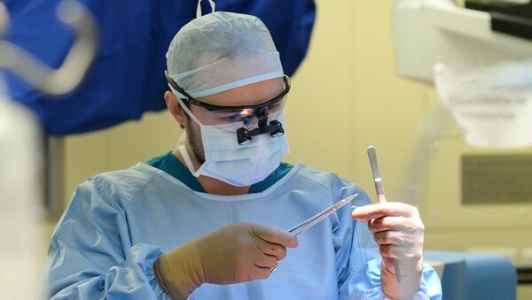 Проведение операции в кардиохирургическом отделении - Sputnik Молдова
