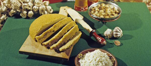 Мамалыга, одно из блюд молдавской кухни. - Sputnik Moldova