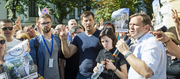 Maia Sandu și Andrei Năstase - Sputnik Молдова