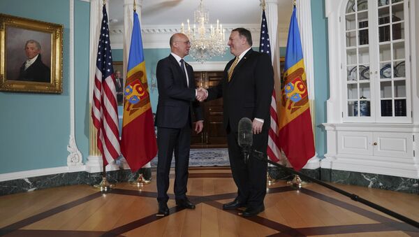 Премьер Молдовы Павел Филип провел встречу с госсекретарем США Майком Помпео - Sputnik Молдова