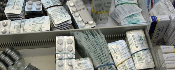 Ассортимент лекарственных препаратов - Sputnik Молдова