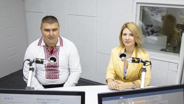 Victor Pletosu și Diana Josu Braniște - Sputnik Moldova