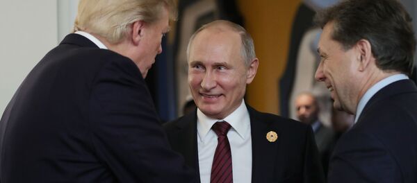 Президент США Дональд Трамп и президент России Владимир Путин - Sputnik Moldova