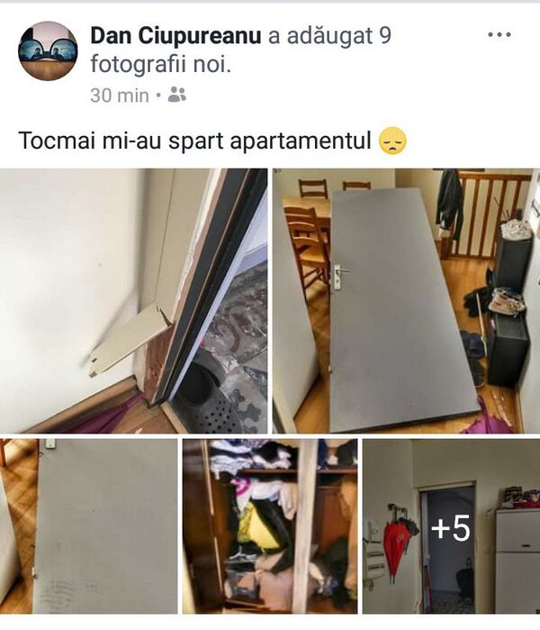 Postare pe pagina de Facebook a lui Dan Ciupureanu Postare pe pagina de Facebook a lui Dan Ciupureanu - Sputnik Moldova-România