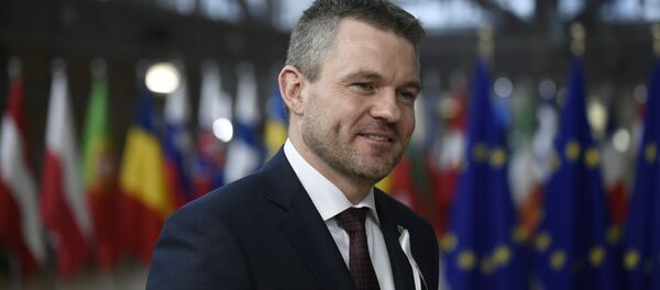 Premierul Slovaciei Peter Pellegrini Premierul Slovaciei Peter Pellegrini - Sputnik Moldova