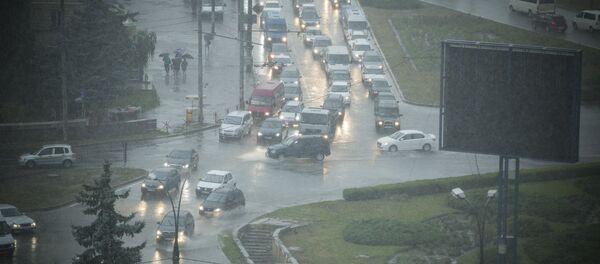 Дождь в Кишиневе - Sputnik Молдова