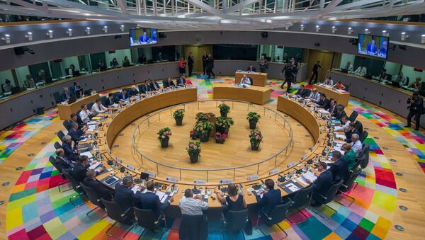 EU leaders take part in a European Union summit in Brussels, Belgium June 28, 2018. - Sputnik Moldova-România