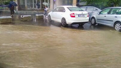Ливень в Кишиневе