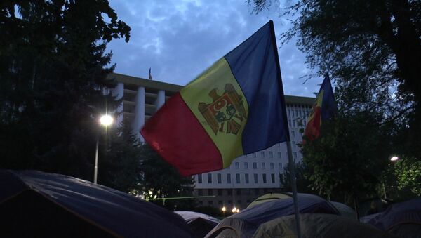 В Кишиневе появился еще один палаточный городок - Sputnik Молдова