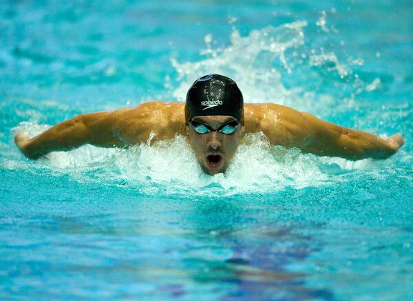 Плавание. Американец Майкл Фелпс. Архивное фото - Sputnik Молдова