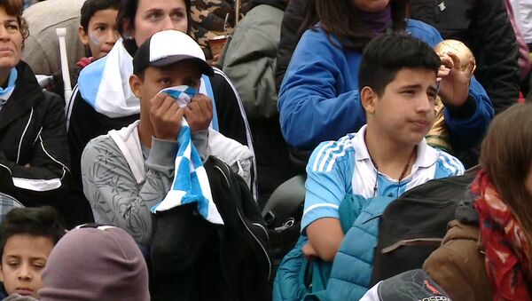 Реакция аргентинцев на поражение сборной в ЧМ - Sputnik Молдова