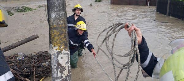 Inundații în România - Sputnik Moldova-România