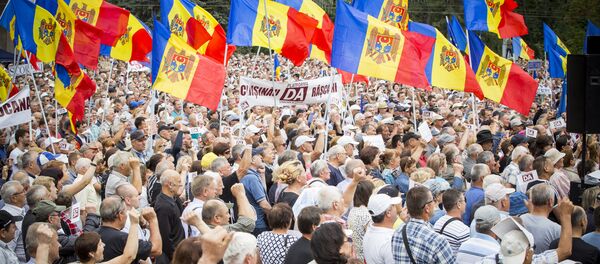 Протесты в Кишиневе - Sputnik Молдова