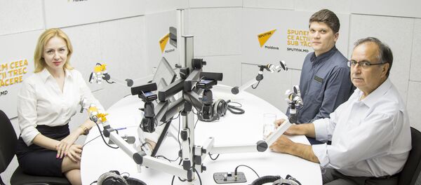 Traian Ţurcanu și Valentin Beniuc - Sputnik Moldova