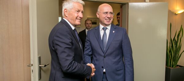 Pavel Filip și Thorbjørn Jagland - Sputnik Moldova