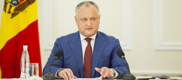 Президент Игорь Додон - Sputnik Молдова
