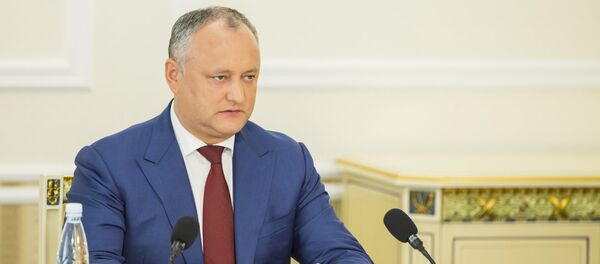 Президент Игорь Додон Президент Игорь Додон - Sputnik Молдова