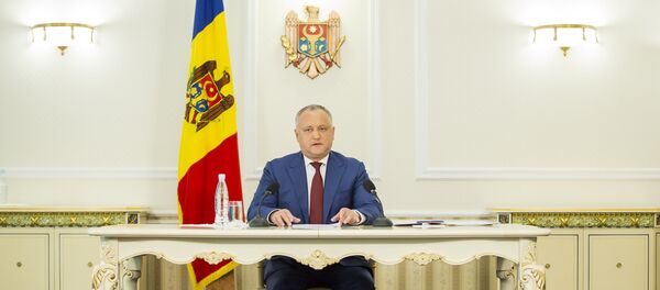Президент Игорь Додон Президент Игорь Додон - Sputnik Молдова
