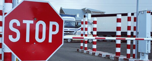 Un poste de contrôle, stop - Sputnik Moldova